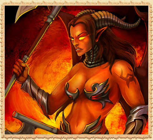 Female Krofdor Warrior