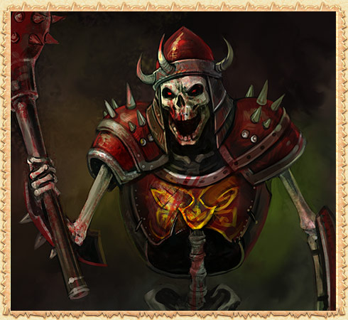 Conqueror Orc Skeleton